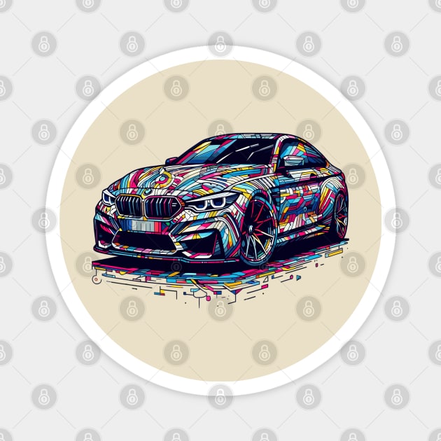 BMW M4 Magnet by Vehicles-Art